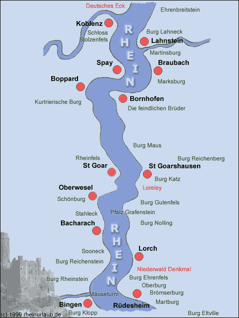 Rheinlauf ImageMap